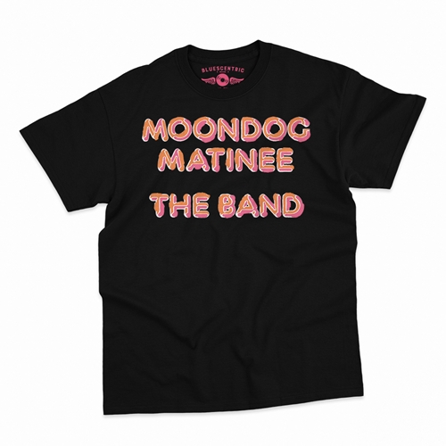 The Band Moondog Matinee Album Cover T-Shirt - Classic Heavy Cotton - classicblack