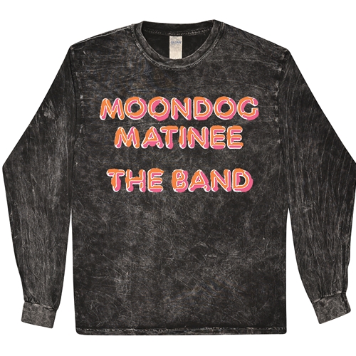 The Band Moondog Matinee Album Cover Long Sleeve T-Shirt - Black Mineral Wash