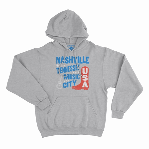 Nashville Music City USA Pullover Hoodie - hoodiehaulash