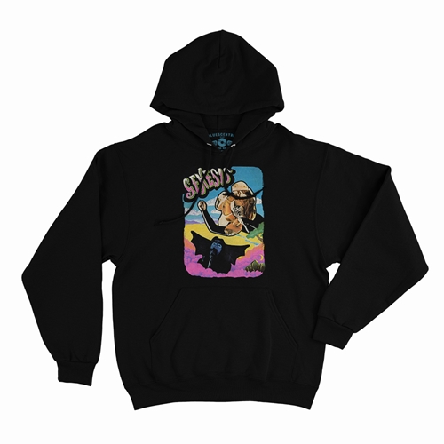 Genesis 1972 Vintage Concert Pullover Hoodie - hoodieblack