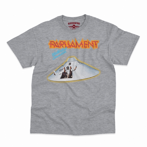 Parliament Mothership Connection Album Cover T-Shirt - Classic Heavy Cotton - classicathleticheather