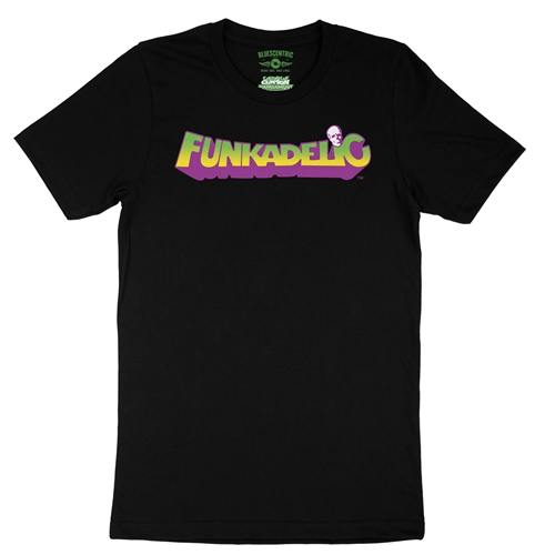 Mardi Funkadelic Logo T-Shirt - Lightweight Vintage Style - vintageblack
