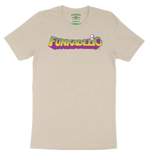 Mardi Funkadelic Logo T-Shirt - Lightweight Vintage Style - vintagecream