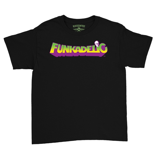Mardi Funkadelic Logo Youth T-Shirt - Lightweight Vintage Children & Toddlers - youthblack