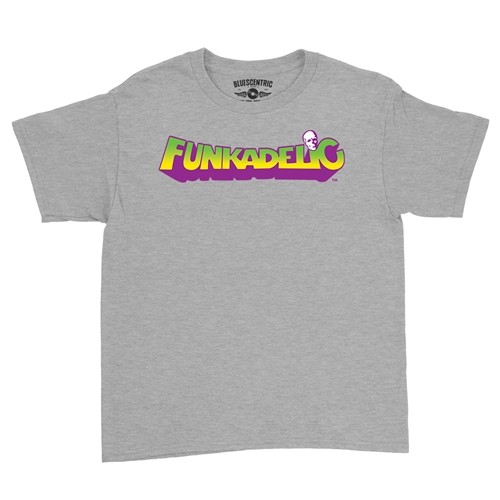 Mardi Funkadelic Logo Youth T-Shirt - Lightweight Vintage Children & Toddlers - youthheatherathletic