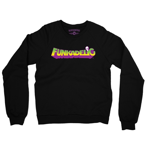 Mardi Funkadelic Logo Crewneck Sweatshirt - crewneckblack