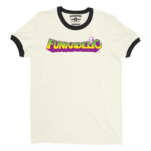 Mardi Funkadelic Logo Ringer T-Shirt - ringernaturalblacktrim