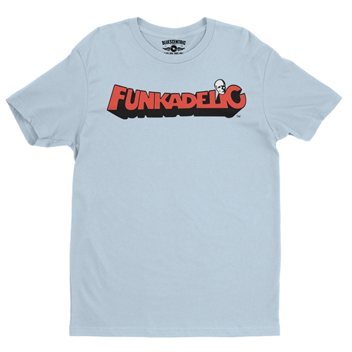Red Funkadelic Logo T-Shirt - Lightweight Vintage Style - vintagethrowbackblue