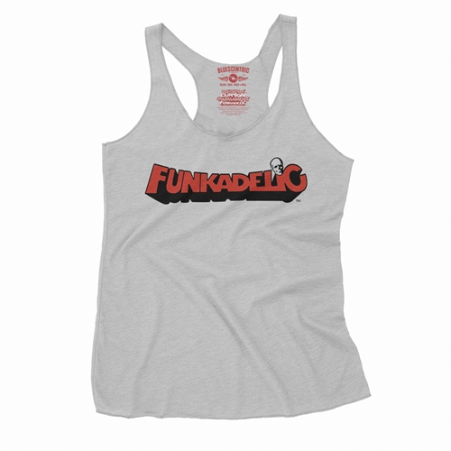 Red Funkadelic Logo Racerback Tank - Women