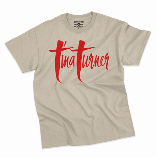 Tina Turner Logo T-Shirt - Classic Heavy Cotton - classicsand