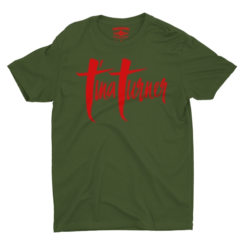 Tina Turner Logo T-Shirt - Lightweight Vintage Style - vintageolive