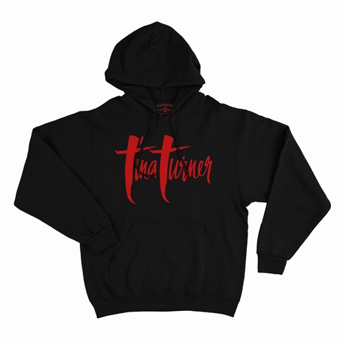 Tina Turner Logo Pullover Hoodie - hoodieblack