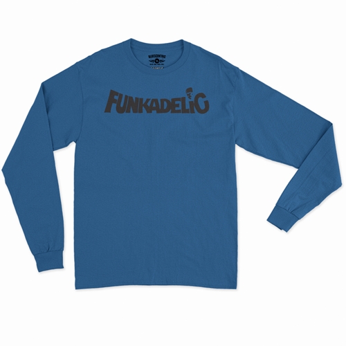 Black Funkadelic Logo Long Sleeve T-Shirt - longsleeveblue