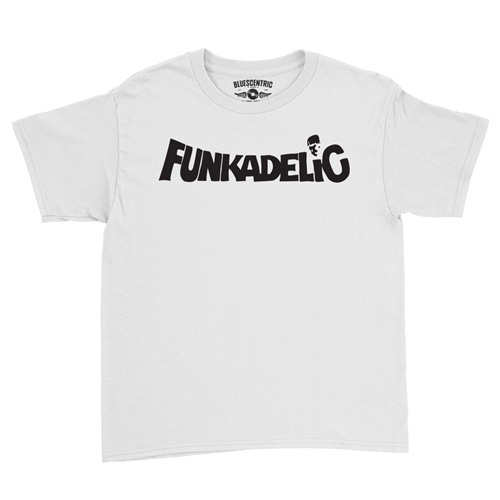 Black Funkadelic Logo Youth T-Shirt - Lightweight Vintage Children & Toddlers - youthwhite