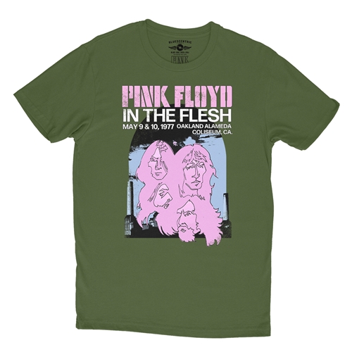 Pink Floyd In The Flesh T-Shirt - Lightweight Vintage Style - vintageolive