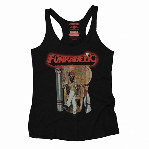Funkadelic Uncle Jam Peacock Chair Racerback Tank - Women