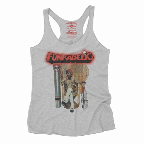 Funkadelic Uncle Jam Peacock Chair Racerback Tank - Women
