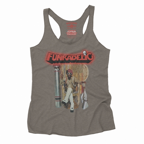 Funkadelic Uncle Jam Peacock Chair Racerback Tank - Women