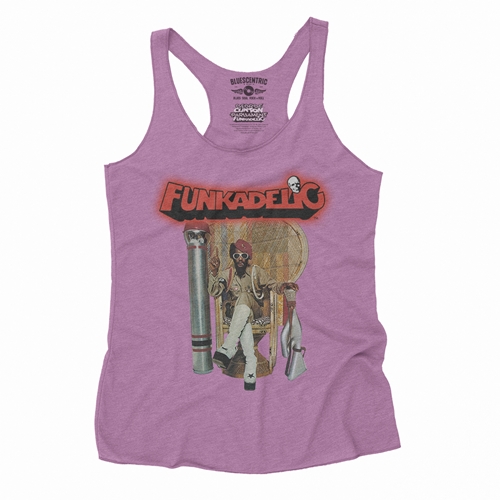 Funkadelic Uncle Jam Peacock Chair Racerback Tank - Women