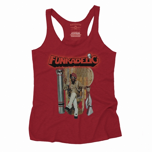 Funkadelic Uncle Jam Peacock Chair Racerback Tank - Women