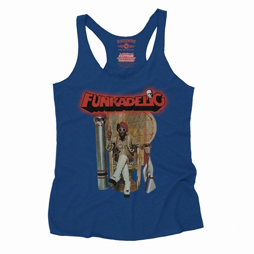 Funkadelic Uncle Jam Peacock Chair Racerback Tank - Women