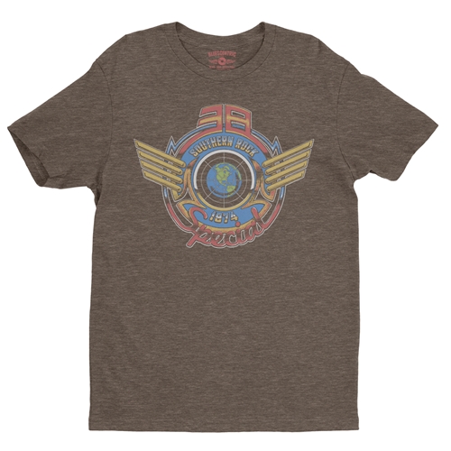 38 Special Wings Logo T-Shirt - Lightweight Vintage Style - vintageheatherbrown