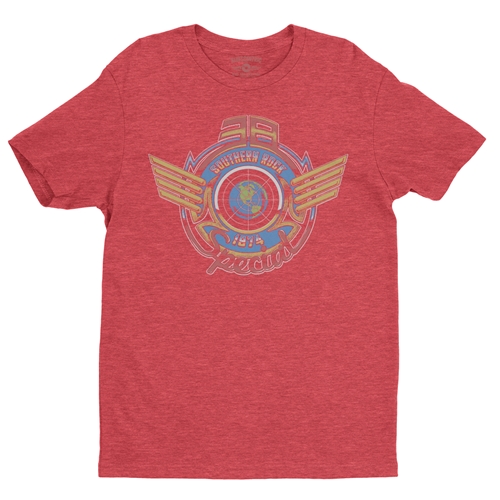 38 Special Wings Logo T-Shirt - Lightweight Vintage Style - vintageheatherred