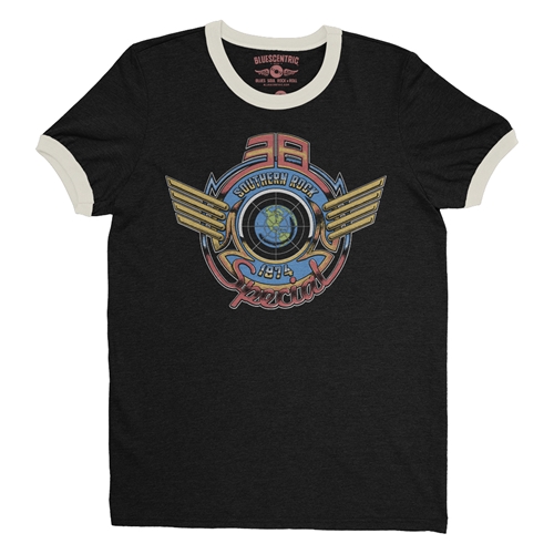 ★BADBLOOD★ COSMO REFLECTIVE RINGER T-SHIRT Badblood Cosmo Reflective Ringer T-Shirt - Black Camo