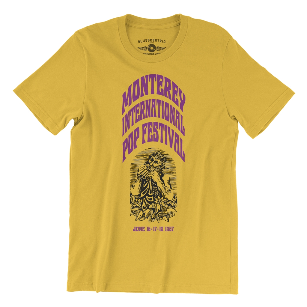 Ltd. Edition Monterey International Pop Festival T-Shirt - Lightweight Style