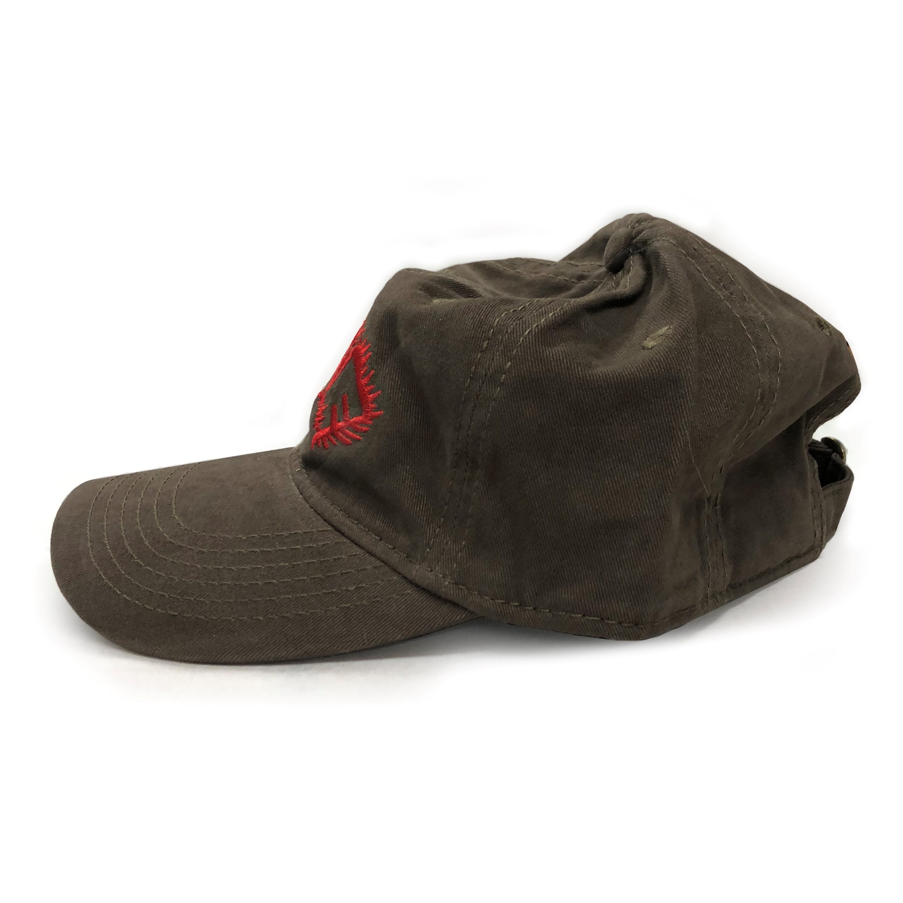 Fire Records Hat - Brown Unstructured