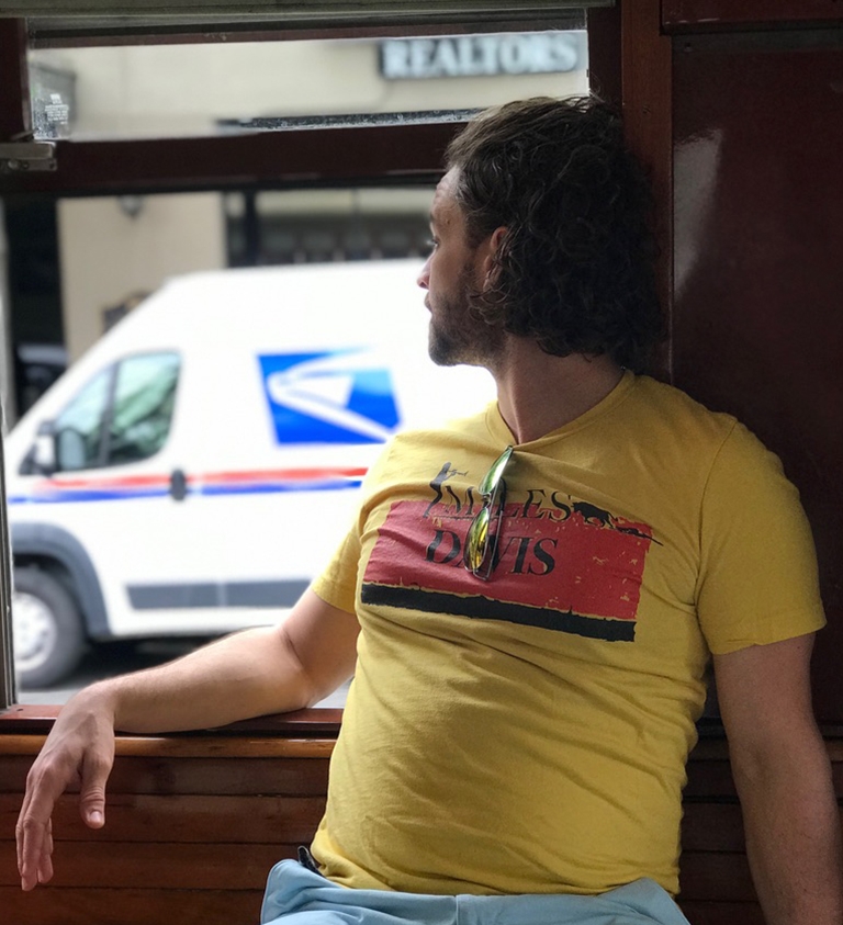 Classic Miles Davis T-Shirt - Lightweight Vintage Style - vintagemaizeyellow