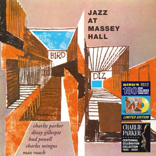 Charlie Parker, Dizzy Gillespie, Charlie Mingus, Max Roach, Bud Powell - Jazz At Massey Hall Vinyl Record (New, Ltd Edition 180 Gram Yellow Vinyl, Import)