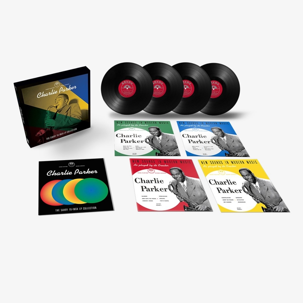Charlie Parker - The Savoy 10" LP Collection Vinyl Record Box Set (New, Deluxe, Remastered & Restored, Rare Photos)