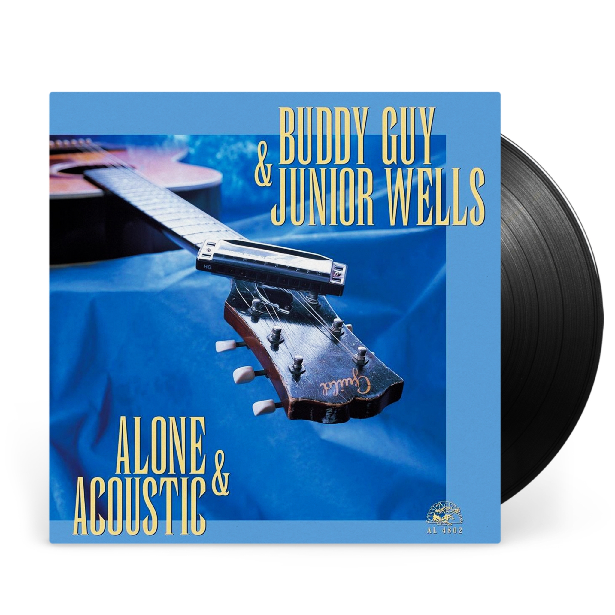 Buddy Guy & Junior Wells - Alone & Acoustic Vinyl Record (New)