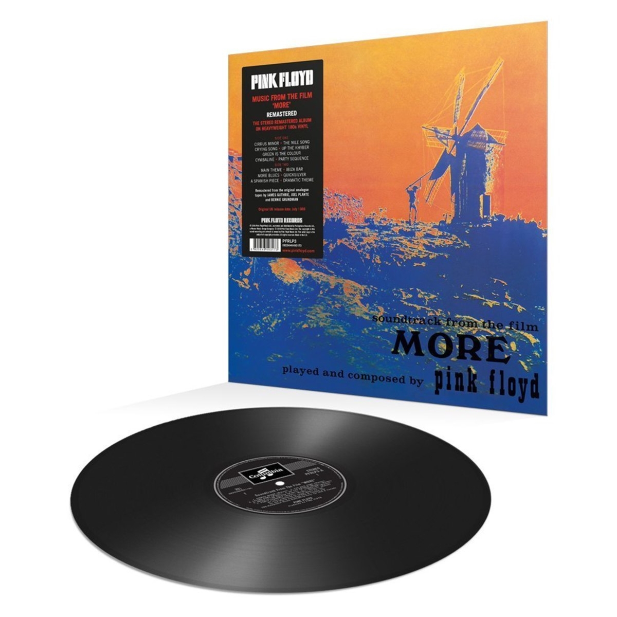 Pink Floyd	- More Vinyl Record (New, 180 gram)