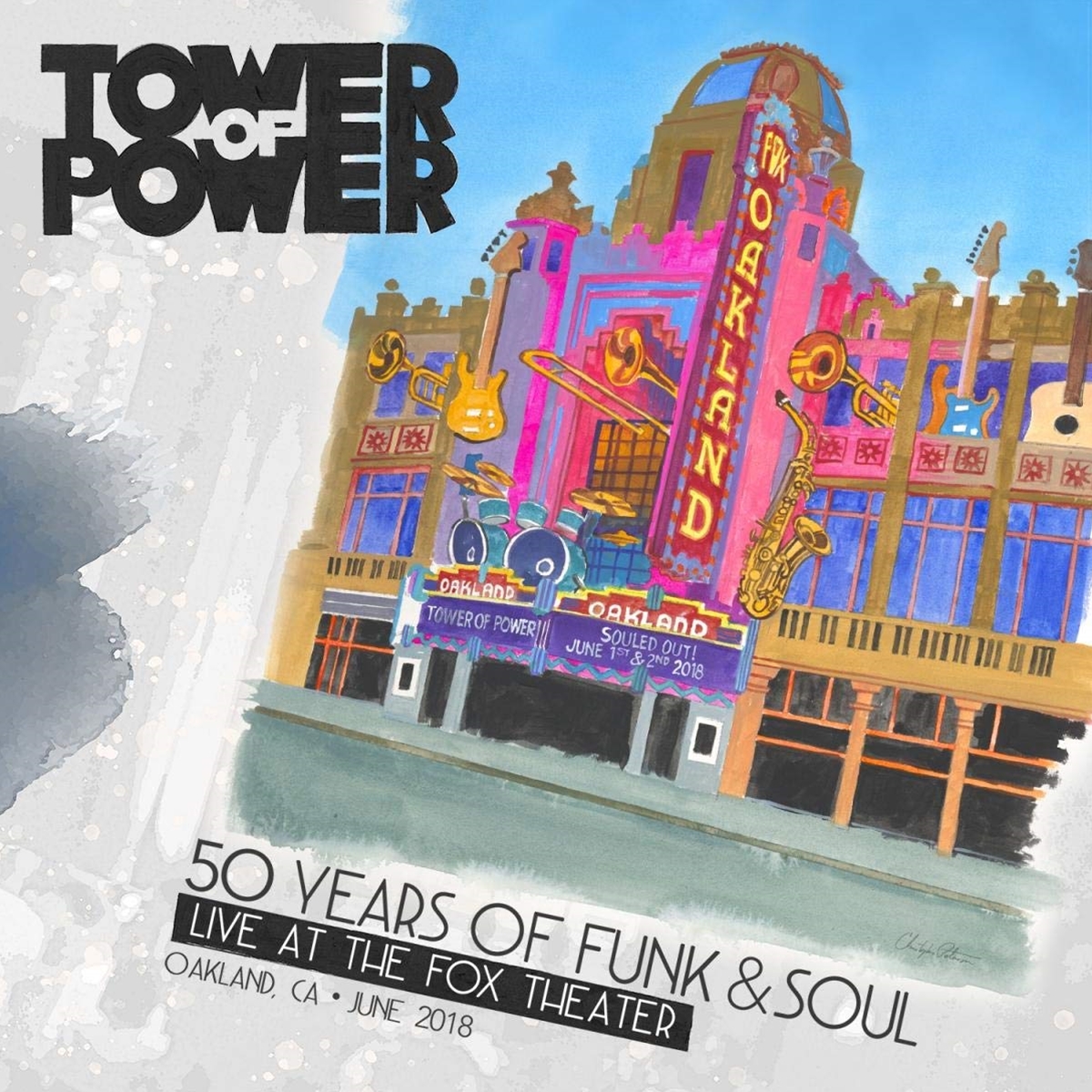 Tower of Power - 50 Years Of Funk & Soul: Live At The Fox Theater Vinyl Record (New, 3-LP, Live)