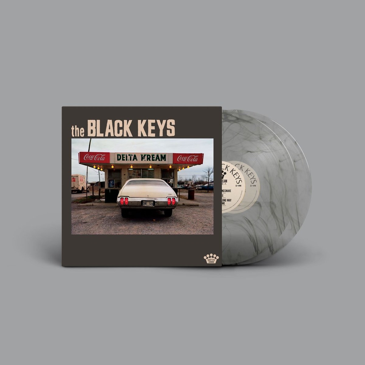 Ltd. Edition The Black Keys - Delta Kream Vinyl Record (New, Marbled Delta Smoke Color)