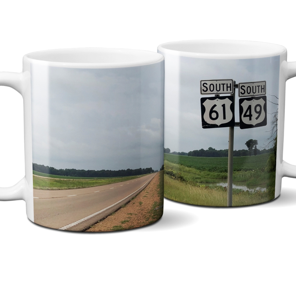 Highway 61 South Coffee Mug