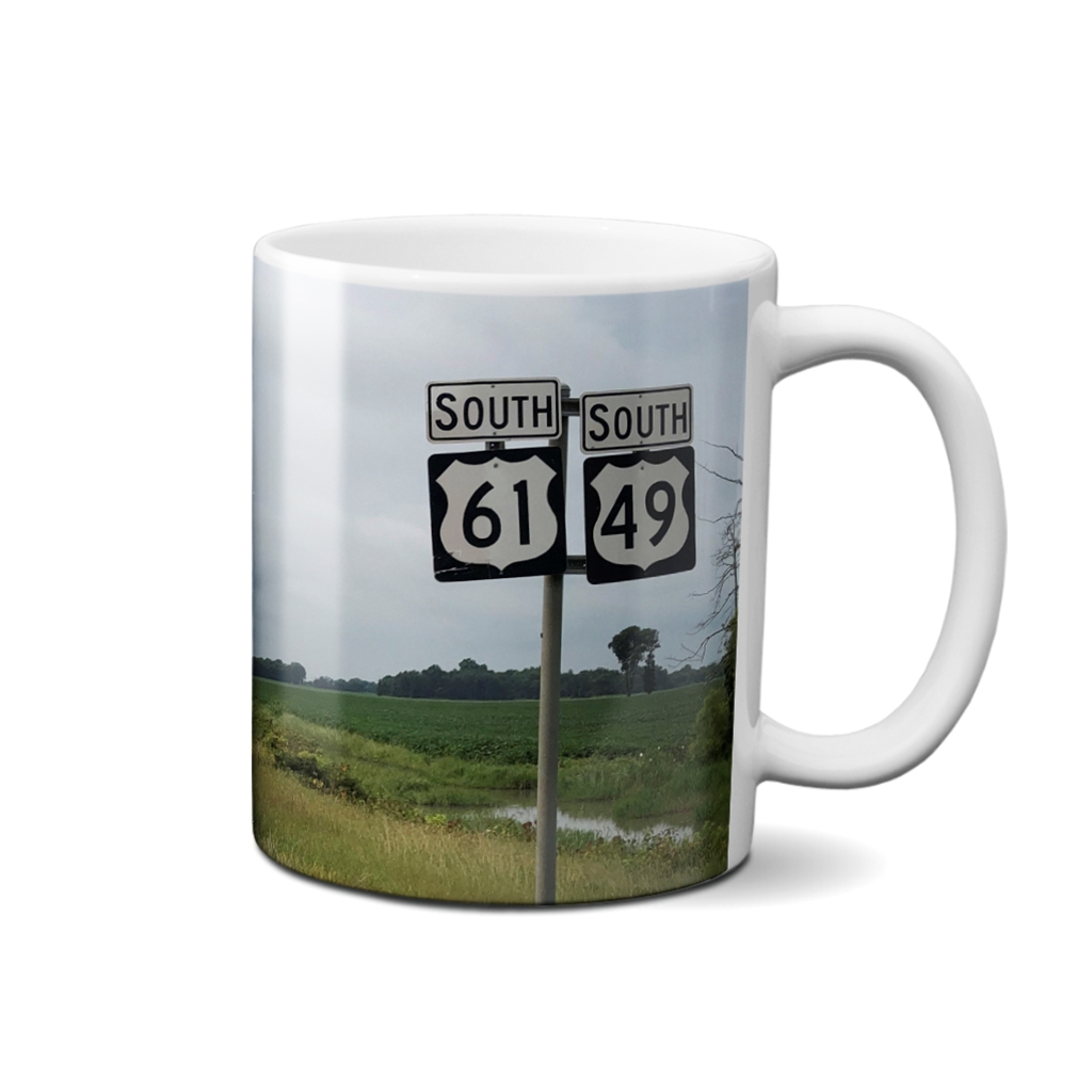 Highway 61 South Coffee Mug