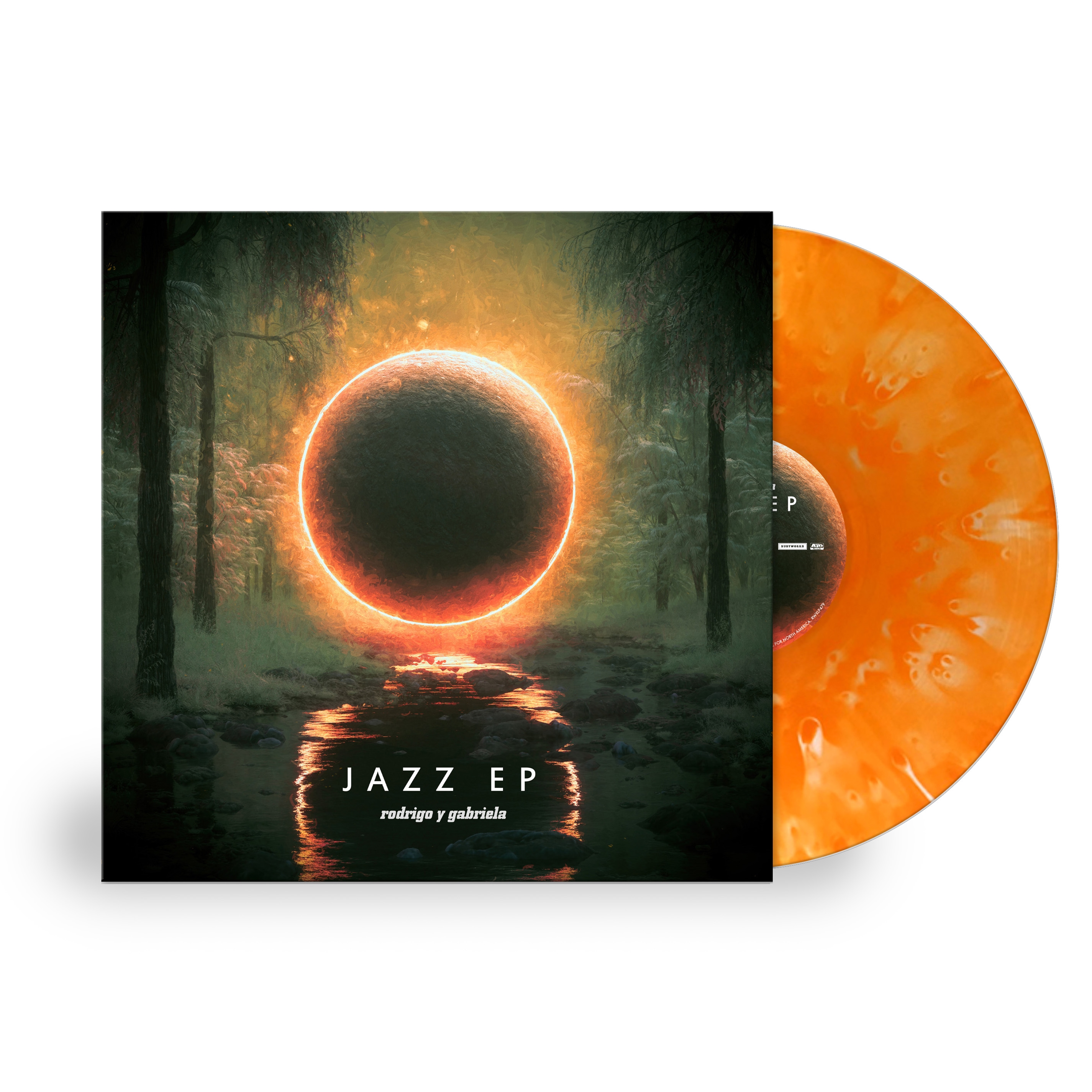 Ltd. Edition Rodrigo Y Gabriela - Jazz Vinyl Record (New, Orange Smokey Vinyl, Extended Play)
