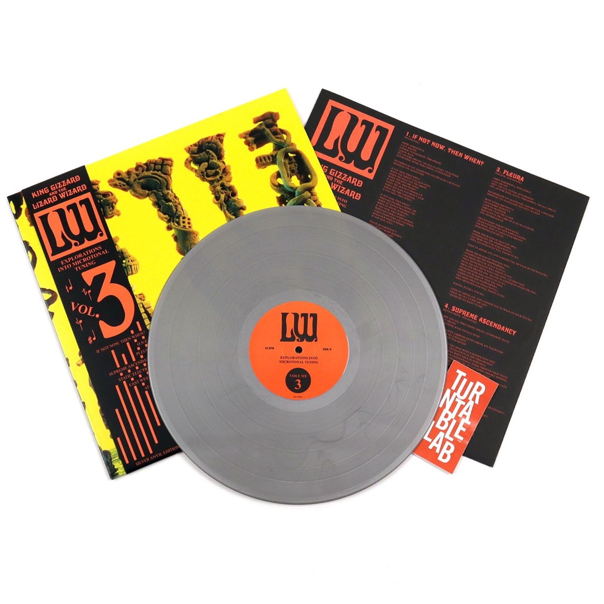 Ltd. Edition King Gizzard and the Lizard Wizard - L.W. Vinyl Record (New, Silver Vinyl)