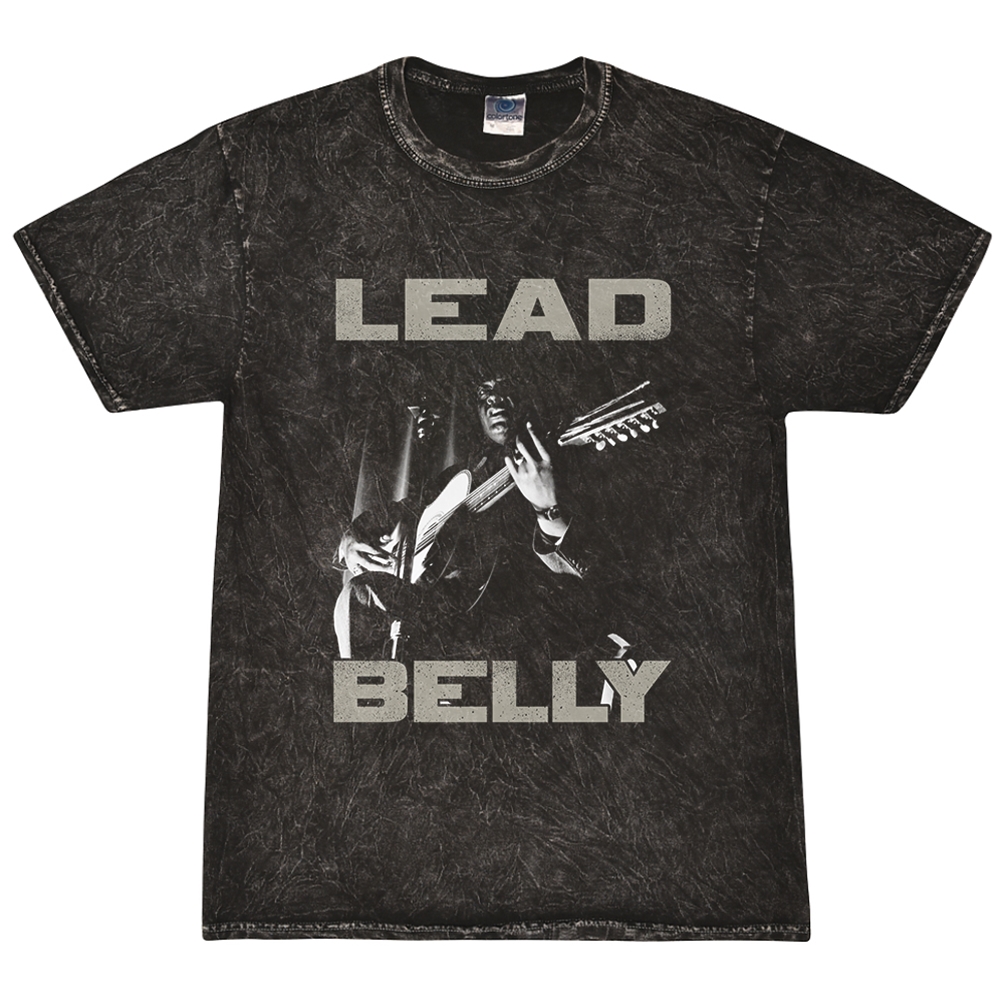 Lead Belly Graphic T-Shirt - Black Mineral Wash