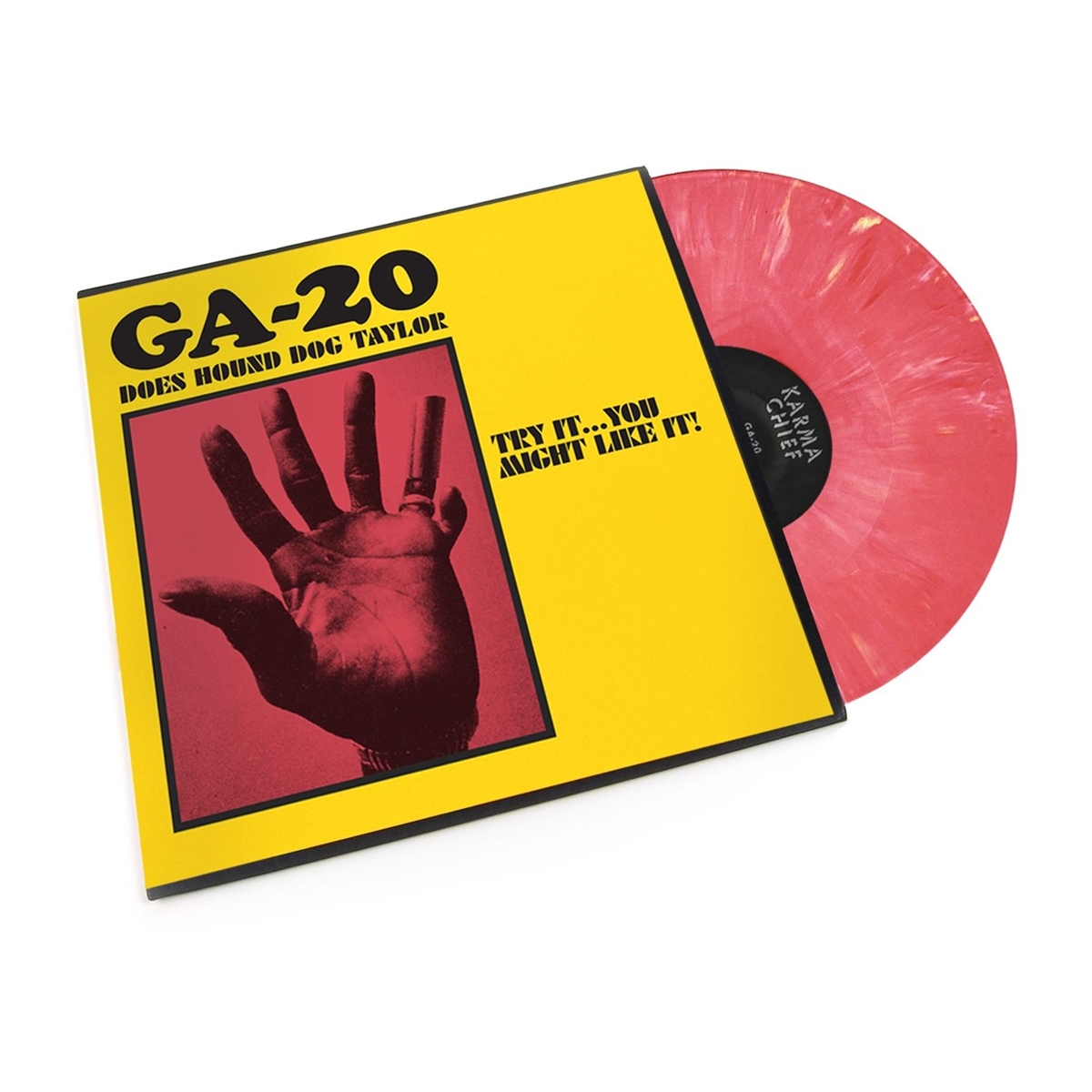 GA-20 - Hound Dog Taylor Vinyl Record (New, Ltd. Edition Salmon Colored Vinyl, Indie Exclusive)
