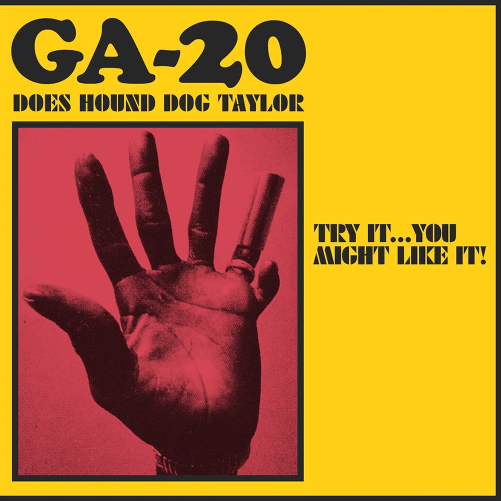 GA-20 - Hound Dog Taylor Vinyl Record (New, Ltd. Edition Salmon Colored Vinyl, Indie Exclusive)