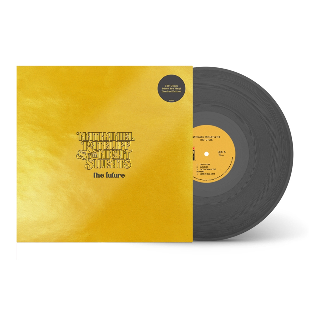Ltd. Edition Nathaniel Rateliff and the Night Sweats - The Future Vinyl Record (New, Black Ice Colored, Art Insert, Download Card, Indie Exclusive)
