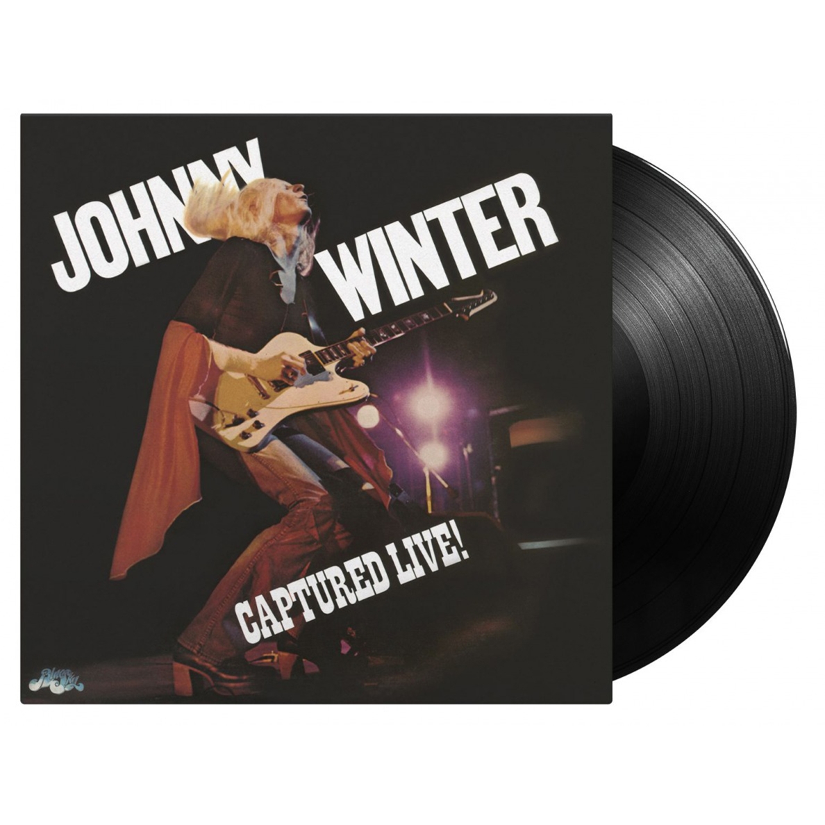 Johnny Winter - Captured Live Vinyl Record (New, Imported, MoV)