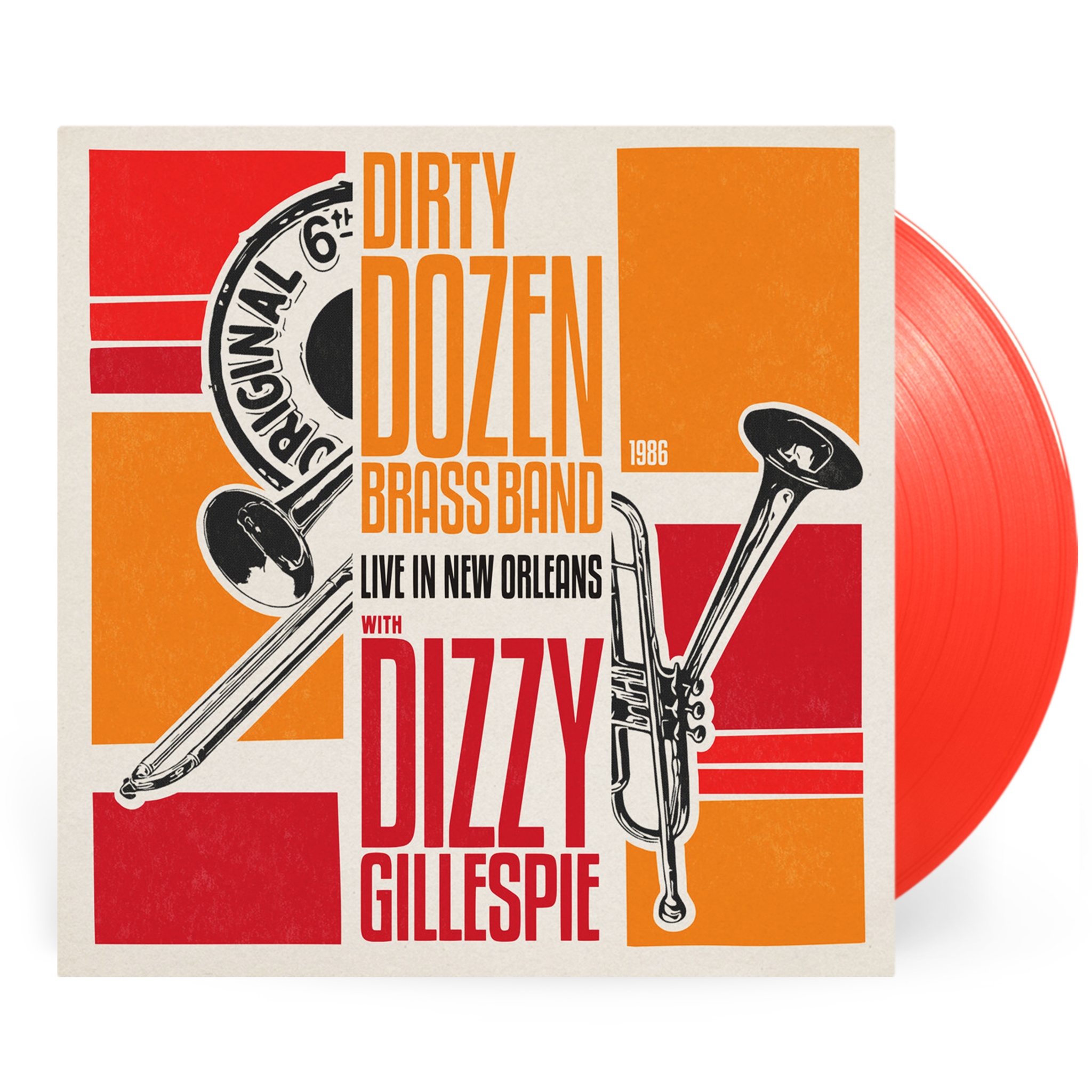 The Dirty Dozen Brass Band with Dizzy Gillespie - Live In New Orleans (Ltd. Ed, Red Vinyl, Indie Exclusive)