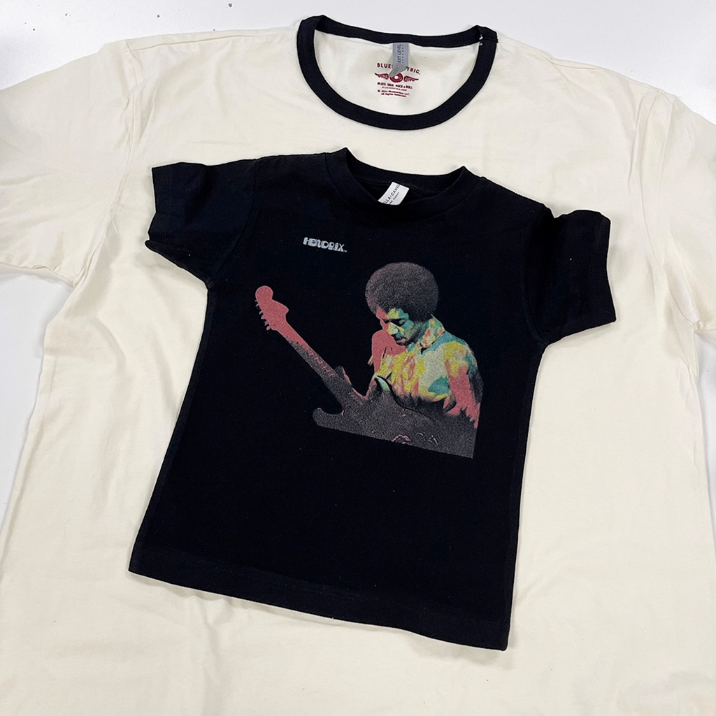 Jimi Hendrix Band of Gypsys Album Cover Youth T-Shirt - Lightweight Vintage Children & Toddlers - youthblack