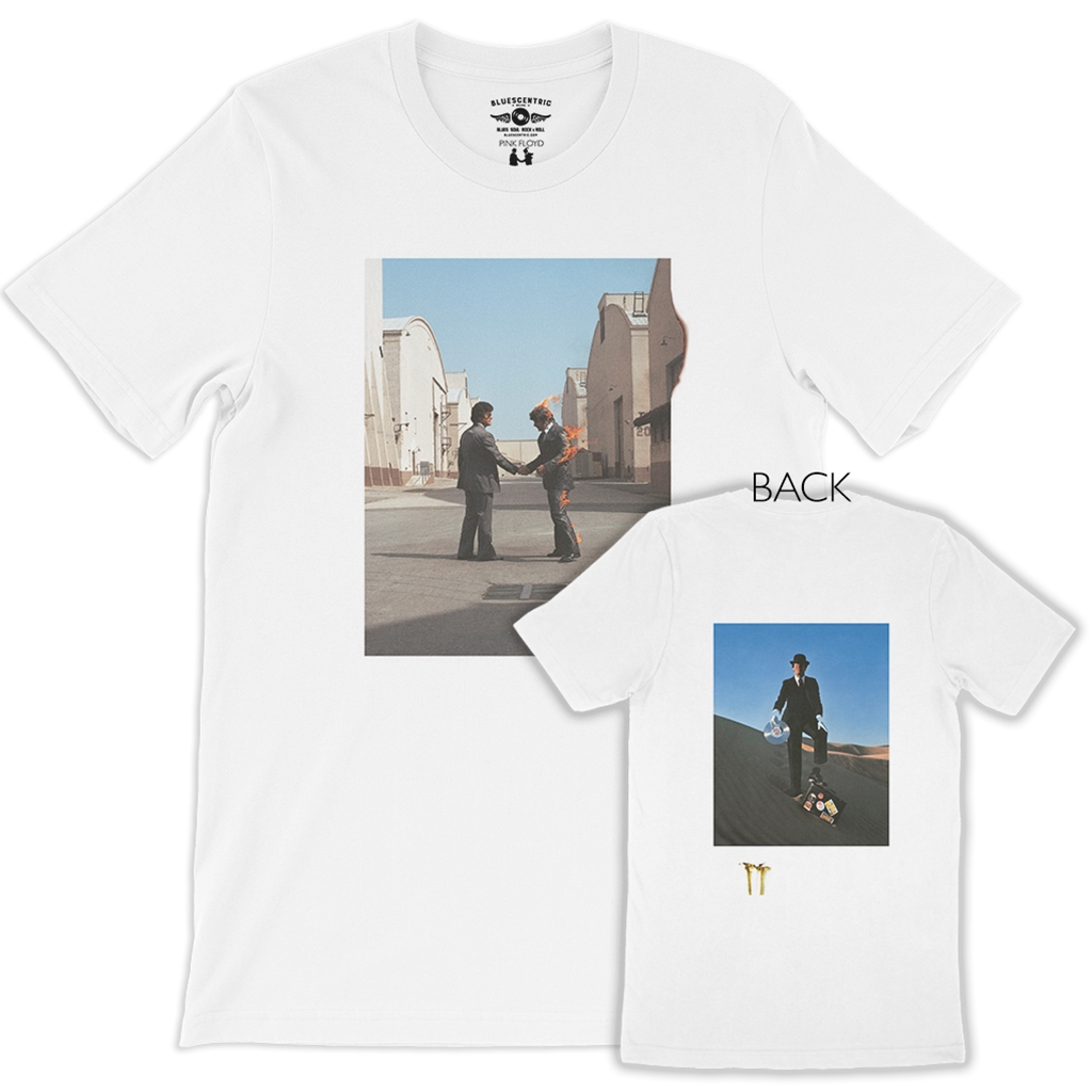 Front/Back Pink Floyd Wish You Were Here T-Shirt - Lightweight Vintage Style - vintagewhite