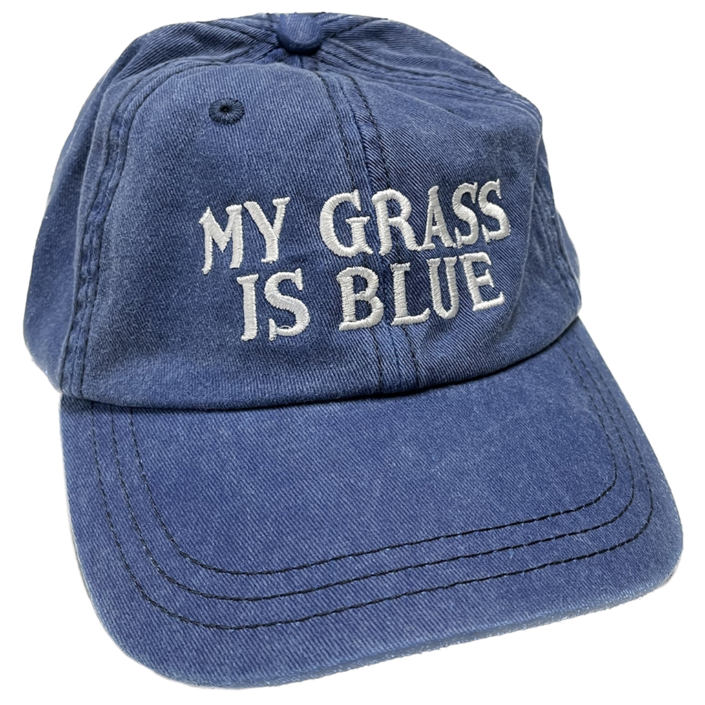 数量は多い  Grass My Is Blue - Hat Unstructured Blue 帽子